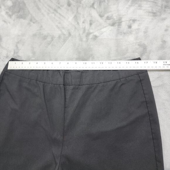 Who What Wear Pants Womens 16 Black High Rise Cropped Pull On Stretch Office - Picture 5 of 9
